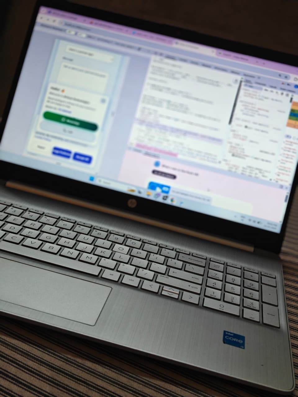 The First Development Machine